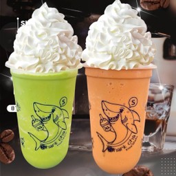 [เซตสุดฮิต] ชาเขียวปั่น วิปครีม + ชาไทยปั่น วิปครีม