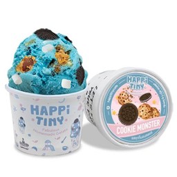 ไอศกรีมถ้วยคุกกี้ มอนสเตอร์. Cookie Monster Ice-Cream