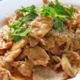 หมูกระเทียม (เป็นกับ)