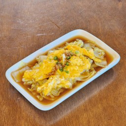 ผัดผักกาดขาวไข่ข้น