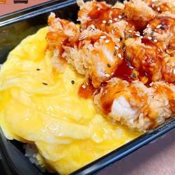 ข้าวไข่ข้นไก่ทอดซอสเกาหลี