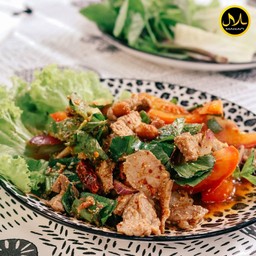 ยำเนื้อย่าง