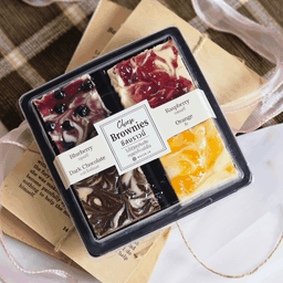 บราวนี่ชีสบาร์ 4 ชิ้น
