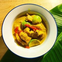 แกงไก่ใส่มะเขือ