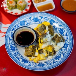 กุยช่ายไข่ตอก