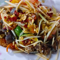 ส้มตำไทยปู