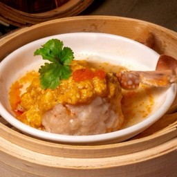 กรรเชียงปูนึ่งผงกะหรี่