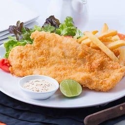 สเต็กปลาดอลลี่ทอด