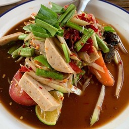 ตำหมูยอ(อย่างดี)