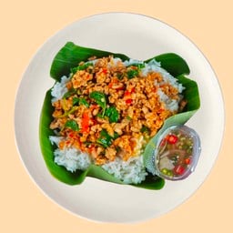 อ๋อง ลักษ์ ข้าวไข่เจียวทรงเครื่องน้ำพริกผัก สาขา อ.เมือง จ.บุรีรัมย์