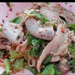 ก๋วยเตี๊ยวยำแห้งทุกอย่าง(ใส่เครื่องใน)