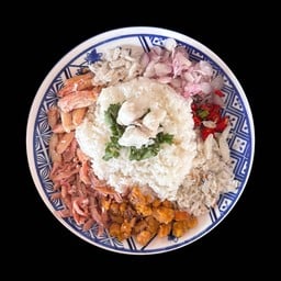 อาหารตามสั่ง (ข้าวหน้าปูแกะ) บ้านเอื้ออาทรพลูตาหลวง2