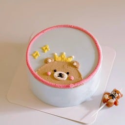 Bear Hug Strawberry (ระบุข้อความได้)