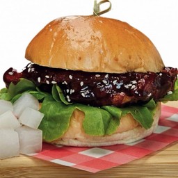 • Korean Spicy Chiken Burger