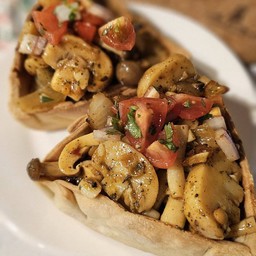 ทาร์ตเห็ดซอสพริกไทย