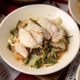 สุกี้แห้ง ไก่นุ่ม