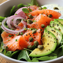 SA1 Smoked Salmon Salad