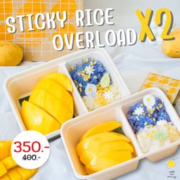ll Promotion ll Stick Rice Overload(Mango Sticky Rice x 2)