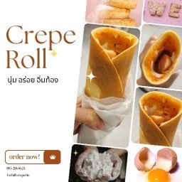 Fu full creperie - เครป ครอฟเฟิล วาฟเฟิลใบเตย ชาไทย ชาชีส แจ้งวัฒนะ