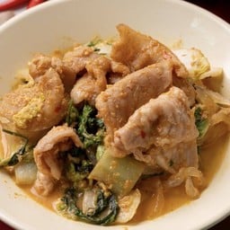 สุกี้แห้ง หมูนุ่ม