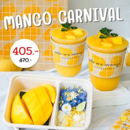 Mango Carnival(Mango Sticky Rice + Mango Smoothie Signature X2)