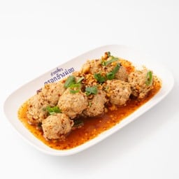 ยำหมูบะช่อมะนาวสด