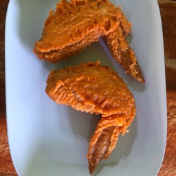 ปีกปลายไก่ทอด 2 ชิ้น