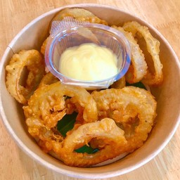 หอมชุบแป้งทอด