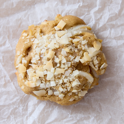 Coconut butter soft cookie