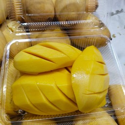 มะม่วงปอกพร้อมทาน