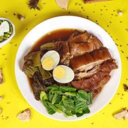 ขาหมูกับข้าวพิเศษ