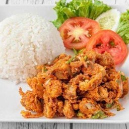 ข้าวยำไก่เเซ่บ