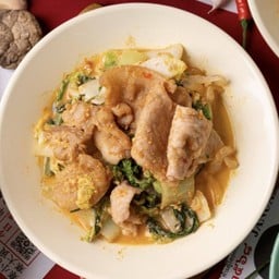 สุกี้แห้ง หมูรวมฮ่องเต้