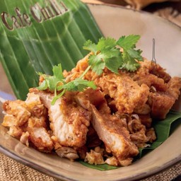 หมูทอดคาเฟ่ชิลลี่