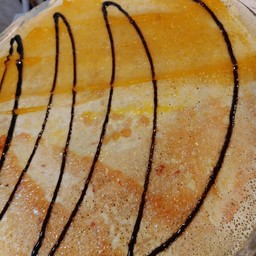 แยมสตอเบอรี่แยมส้มราดช็อกโกแลต