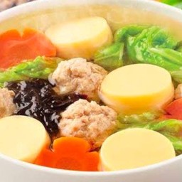 ต้มจืดเต้าหู้อ่อนหมูสับ