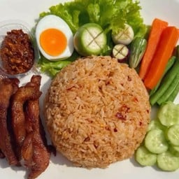 ครัวชมวิว ขนมจีน,ห่อหมกกะทะ,ไก่เทอริยากิ