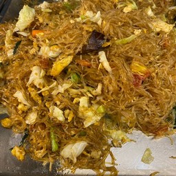 [ร้านครัวสยาม] วุ้นเส้นผัดไข่(กับข้าว)