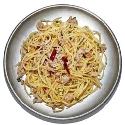 ITALIAN SAUSAGE SPAGHETTI