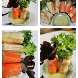 สลัดโรล (ROLLED SALAD)