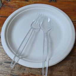 ชุดจาน+ช้อน+ส้อม