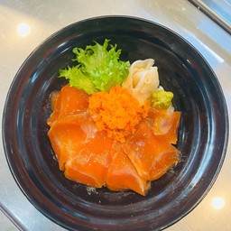 ข้าวหน้าแชลมอนดองญี่ปุ่น