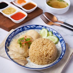 ข้าวมันไก่ต้ม