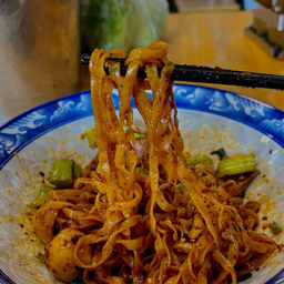 บะหมี่เป๊าะ (เส้นแบน) 2ก้อน