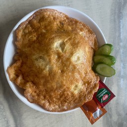 ข้าวไข่เจียวไก่สับ