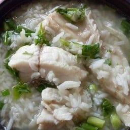 ข้าวต้มปลากระพง
