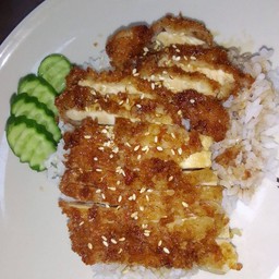 ข้าวไก่กรอบเทอริยากิ