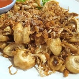 ไส้ตันทอดกระเทียม