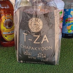 ชาเขียวนมถุง