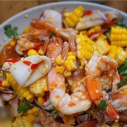 ยำข้าวโพดทะเล